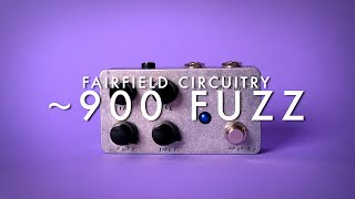 Fairfield Circuitry 900 Fuzz  Demo [upl. by King]