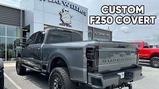 Ford F250 Carbonized Gray BDS Suspension LIFTED CUSTOM on 37s [upl. by Eelrebmik]