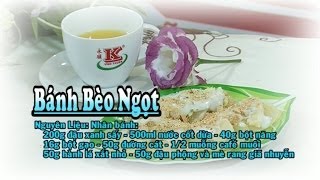 Hướng dẫn Cách làm món Bánh Bèo ngọt bằng bột Vĩnh Thuận [upl. by Ahsercel]