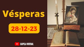 Vésperas hoje 2812  Liturgia das Horas  Percurso Católico [upl. by Logan415]