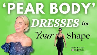 10 FLATTERING DRESSES for PEAR SHAPED BODIES [upl. by Fiden]