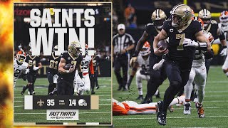 Saints Dominate Browns Taysom Hill’s Monster Game Leads to 3514 Win  Full Recap and Reaction [upl. by Alyad259]