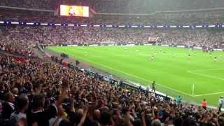 Scotland V England The Tartan ARMY at Wembley [upl. by Airotna]