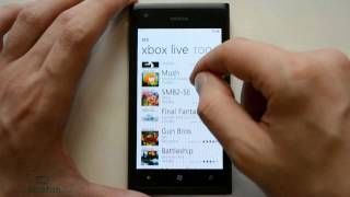 Обзор Windows Phone 75 интерфейс игры приложения [upl. by Areic750]