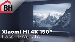 Xiaomi Mi 4K 150quot Laser Projector Review  Is your wall large enough [upl. by Arrahs]