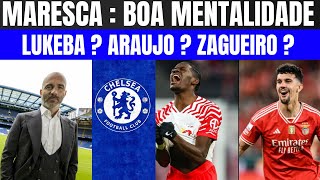 CHELSEA E A BOA MENTALIDADE DO ENZO MARESCA LUKEBA E TOMAS ARAUJO [upl. by Llenrrad]