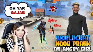 World Chat Noob Prank With Angry Girl [upl. by Ileyan215]