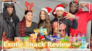 FIRST EVER EXOTIC SNACKS REVIEW INTRODUCING THE DELI FAMILY 🥪🥤 [upl. by Alhsa]