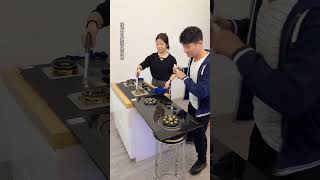 Part 102Double ninechamber fierce fire stove your kitchen safety butler kitchen [upl. by Okemak]