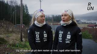 Tiril Eckhoff og Ingrid Tandrevold  Skiskyttere på landslaget [upl. by Letnuahc436]