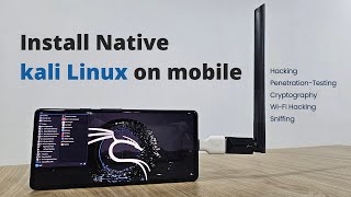 Install kali linux on android natively  Kali Nethunter pro installation 2024 [upl. by Eeladnerb]