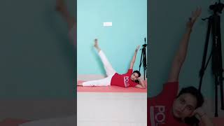 Yoga To Reduce Fat From Thighs And Hips yoga hips shorts short shortsvideo [upl. by Adelaida131]