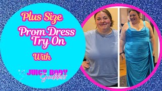 Travel 5hrs for Prom Dress Plus Size Prom Dress Try on [upl. by Eiznekam]