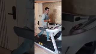 Commercial aerofit treadmill model Af 103 Motor Ac motor 40 HP Continuous Duty 70 peak duty [upl. by Folly]