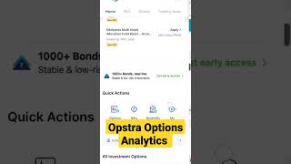 Opstra Option Analytics Backtesting Tool Option Trading Nifty [upl. by Ahsilahk]