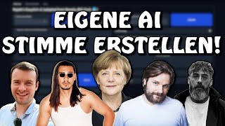 AI  KI Songs mit DEINER Stimme erstellen  Einfaches Tutorial [upl. by Ymaj]