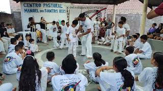 Capoeira quotKallef Santiago Peixotoquot recebendo a corda [upl. by Carnahan]