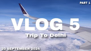 TRIP TO DELHI  VLOG 5  PART 1 [upl. by Rosenbaum]