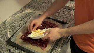 Receta de hornazo  A Los Fogones [upl. by Smallman]