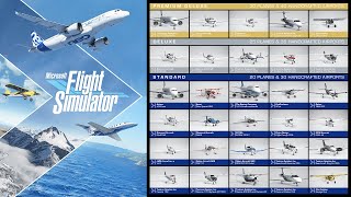 Microsoft Flight Simulator 2020  Official Planes and HandCrafted Airports Overview [upl. by Lletnahs796]