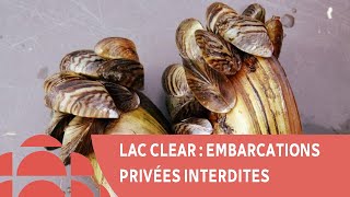 Lac Clear  embarcations privées interdites [upl. by Trotta]