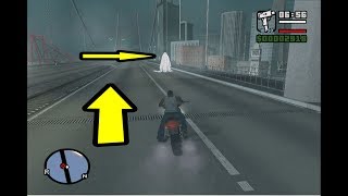 مكان وجود الطريق المسكون بالاشباح👻 في gta san Andreas أتحداك انك اكتشفته من قبل [upl. by Woodhouse]