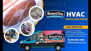 Residential AC Repair Jacksonville FL  Bold City Heating amp Air [upl. by Araiek]