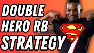 This Strategy DOMINATES Leagues  The Double Hero RB Draft Strategy  2024 Fantasy Football [upl. by Smaj817]