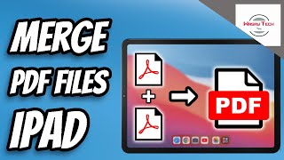 How to Combine Multiple PDF File into One on iPad  Merge PDF Files on iPad [upl. by Asyla]