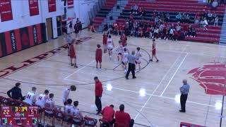 Amboy High School vs Earlville Mens Varsity Basketball [upl. by Sinylg145]