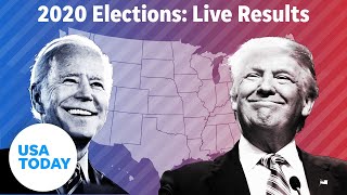 Election 2020 Results Swing states still being decided in race between Trump and Biden  USA TODAY [upl. by Ahsial203]