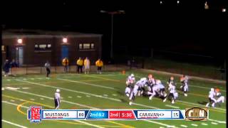 Mount Carmel vs Morgan Park Thompson Touchdown [upl. by Wini]