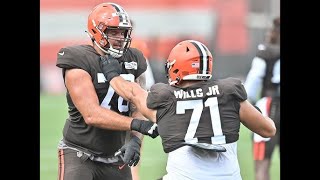 Browns Injury Update on Offensive Line David Njoku for Week 4  Sports4CLE 92724 [upl. by Atoked624]