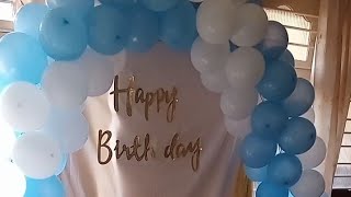 Birthday decoration idea at home [upl. by Ettenhoj]