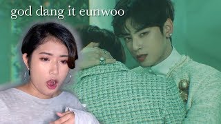 ASTRO  All Night전화해 MV REACTION hes not real  Lady Rei [upl. by Moria]