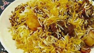 Mutton Biryani Recipe  Goat Biriyani  Biryani Recipe Bengali Style [upl. by Ammamaria]