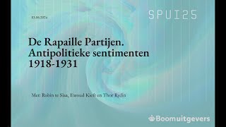 De Rapaille Partijen Antipolitieke sentimenten 19181931 [upl. by Myrtia]