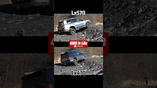 Lexus lx570 vs lexus lx470 Offroad comparison lexuslx570 lexuslx470 offroad [upl. by Rases]