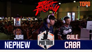 caba vs nephew TOP 8  East Coast Throwdown  Capcom Pro Tour 2024 ▰ [upl. by Neall]