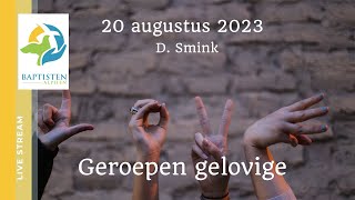 Dienst 20 augustus 2023 [upl. by Notyard]