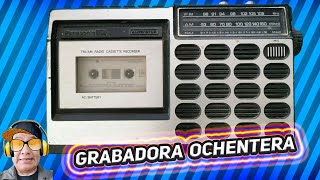 Grabadora Panasonic de Inicios de los 80 Vista Rapida Chulada 😀📻 [upl. by Ekle]