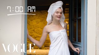 How Top Model Lulu Tenney Gets Runway Ready  Diary of a Model  Vogue [upl. by Kaye416]