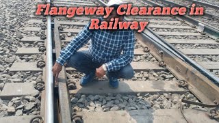 Flangeway Clearance in Railway [upl. by Ahcsap]