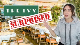 We Visited THE IVY Restaurant in GUILDFORD UK  heres how it went [upl. by Afatsom]