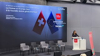 8e Séminaire sur les relations entre la Suisse et l’Union européenne  Partie 1 [upl. by Yran107]