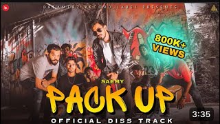 SAEMY  PACK UP  OFFICIAL MUSIC VIDEO  officialsambro 🎼 [upl. by Prem]