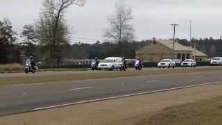 carl bordelon funeral procession hwy 165 clip 5 of 5 [upl. by Aiuqcaj117]