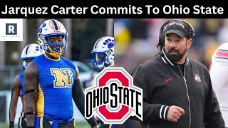 Jarquez Carter Commits To Ohio State  Ohio State Football Recruiting [upl. by Notniw]