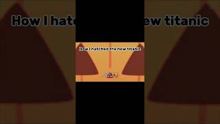 How I hatched the new Titanic in pet simulator 99 petsimulator petsim99 roblox pumpkin cat bye [upl. by Ahsir]