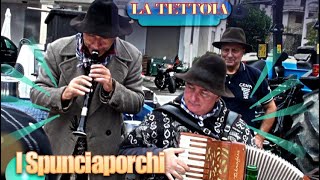 Gli SPUNCIAPORCHI amp Consorzio di Campi a Ottone quotLa Tettoiaquot folkmusic valtrebbia canti [upl. by Thaddaus]